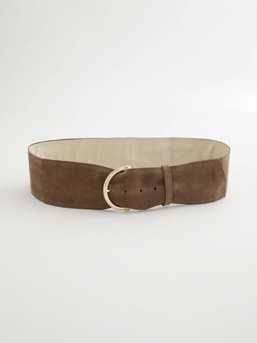Suede Pull Through Sash Belt